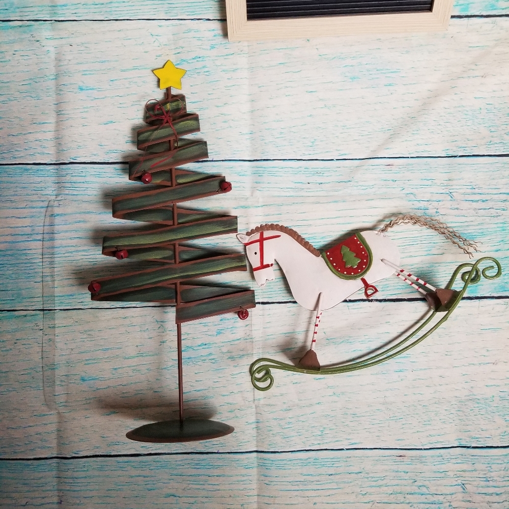 Christmas metal table top decor - Picture 5 of 6